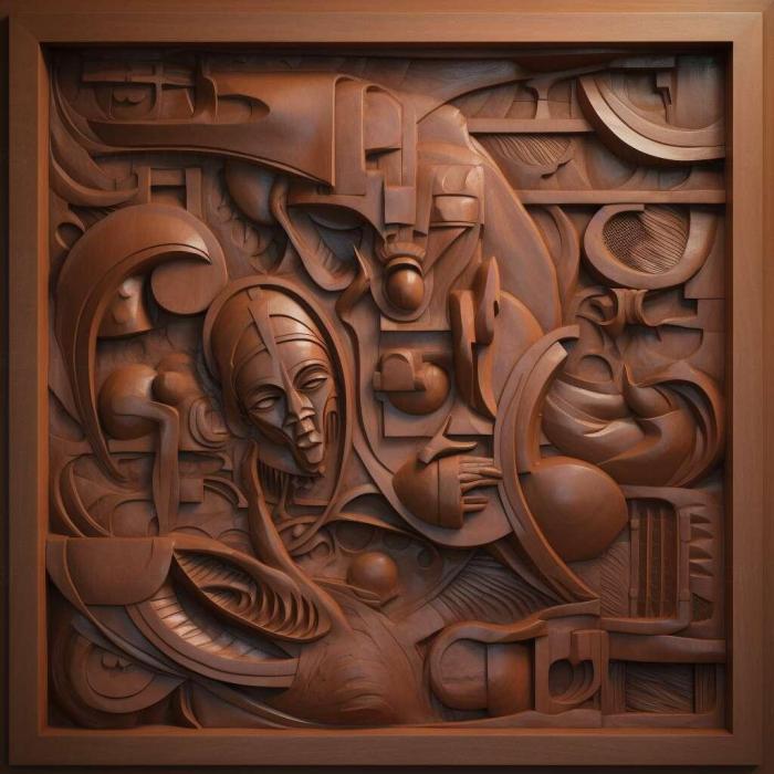 نموذج ثلاثي الأبعاد لآلة CNC 3D Art 